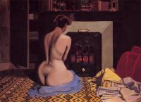 Felix Vallotton - Nude at the Store